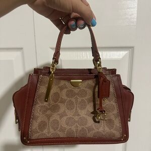 Coach Mini Dreamer in canvas!